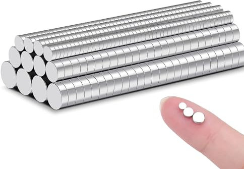 KOBOKO 150 Stücke Neodym Magnete, DREI Verschiedene Größen Mini Magnete, Kleine Magnete Stark, Magneten, Magnete zum Basteln, Magnets für Whiteboard, Pinnwand, Magnettafel Bänder, und Vieles Mehr