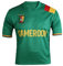YuanDiann 2024 Allemagne Européenne/America Coupe Football T Shirt Fans Manche Courte Sport Casual Tee Shirt Impression De L'équipe Nationale Homme Femme Enfant Fans Encouragent Cameroun XL