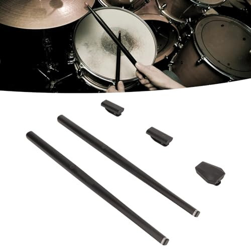 Set di Batteria Elettronica per realtà Virtuale Supporto MIDI Macchina per Percussioni Digitali Portatile con Lezioni per Principianti e Adulti, Strumento di Simulazione