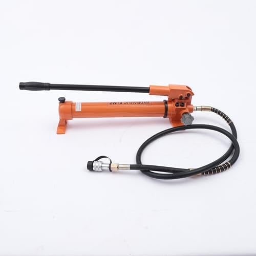 Handhydraulik pumpe 800cc, Schlauchkupplung 70 MPa Maximaldruck 2-10 MPa Niedrigdruck für Hydraulikzylinder pressen stanzen biegemaschinen