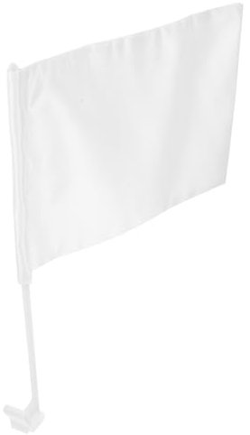 BIUDECO Diy-autoflagge Mit Leerem Design Doppelseitig Für Individuelle Gestaltung Strapazierfähiges Material Leicht Zu Reinigen Praktisch Für Außendekoration