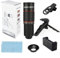 22X Telephoto Lens For Smartphones HD Zoom Camera Lens With Tripod For IPhone For Android Mobile Phones Black