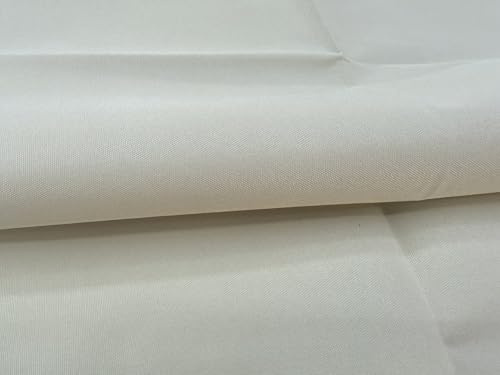 JPJYE12 oz PU Coated Outdoor Waterproof Fabric - Water-Proof, Tear Resistant, Cloth for Outdoor Garden Furniture, Sewing Material for Crafts and Hobbies (Beige, 150cmx200cm)