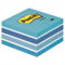 Haftnotiz-Würfel 3M Post-it 2028B, 76x76mm, 450 Blatt, blau/weiß
