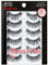 Ardell Falsche Wimpern Wispies 113 5 Paar Multipack Schwarz Mittleres Volumen Extra Lange Crisscross Feathering Curl Invisiband Comfortabel Wear Vegan-freundliche Tierversuchsfreie Wimpern 6 Paar