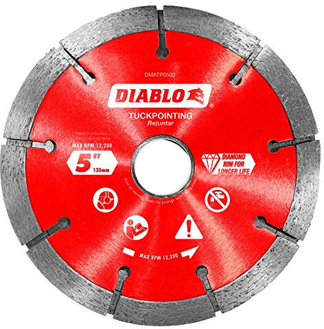 Diablo DMATP0500 Diamantklinge für Mauerwerk, 12,7 cm