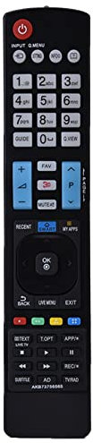 flexman DC 3V Universal Remote Controller, AKB73756565 AAa Battery Powered Small and Compact Size Remote Control Controller Replacement for TV