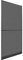 Rantry Zanzariera a battente per porte antracite 100x215 cm porta di casa