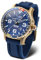 Vostok Europe Herrenuhr Automatik Polar Sun Blau/Braun YN55-597B730