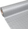 Tapis en caoutchouc pour sol denté en tôle antidérapante Gris 140 x 400 cm