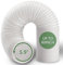 BYOFI Portable Air Conditioner Hose,5.9 Inch Anti-Clockwise Thread Portable Ac Hose Length up to 59,Air Conditioner Hose Compatible with Haier, LG, Delonghi and More
