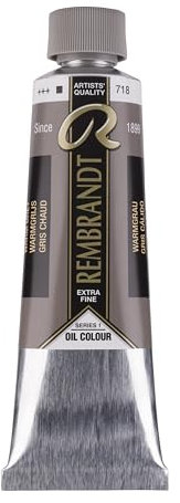 Rembrandt Oil Colour Tube 150 ml Warm Grey 718