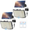 Artrastar Solarleuchten 226 LED Solarlampen Für Außen Mit Bewegungsmelder 3 Modi Aussen licht 5 M Kabel Strahler Wandleuchte IP65 Für Garten, Garage, Hof, Rasen, Haustüren (2 Stück)