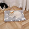 AQCQDQ Hundedecke, Hundedecke Flauschig, Hundematratze, Vier Jahreszeiten Universal-Haustiermatte, Hundekissen für Boden, Bett, Sofa, Auto Kofferraum (Grauer Knochen,80 * 100 cm)