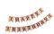 FOYTOKI 1Pieza Guirnalda de Banderines Happy Birthday para Decoración de Fiesta de Cumpleaños Conjunto para Cumpleaños Infantiles y Candy Bar
