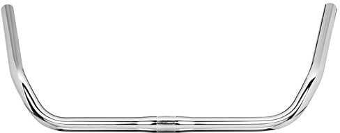 ErgoTec Unisex – Erwachsene Englischer Lenker-03160504 Lenker, Silber, Ø 25.4 mm