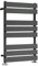 NRG Contemporary Flat Panel Bathroom Heated Towel Rail Radiator Rad Warmer - 800 x 600 Anthracite