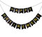 Happium – Happy Retirement Banner (Schwarz). Dieses elegante schwarze Banner ist der perfekte Rahmen für eine unvergessliche Ruhestandsparty und macht den Moment noch spezieller!