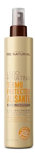 BE NATURAL. Lisso Keratina Termoprotector Alisante. Para Cabellos con Encrespamiento o Alisado. Contenido 250 ml
