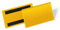Durable Magnetische Etikettentasche 150 x 67 mm, Packung à 50 Stück, Gelb, 174204