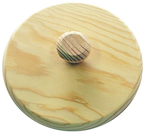 Acan Tapa giratortillas de Madera, 27,4 cm, Ideal para sartén, Eficaz para dar la Vuelta a la Tortilla