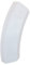JCSPARES® - Maniglia impugnatura leva bianca porta sportello oblò lavatrice asciugatrice compatibile con Bosch Siemens Neff WTE84180 - WTE84181 - WTE84182 - WTE84183 - WTE84300 Ed ulteriori