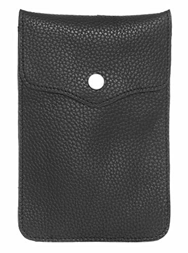 Zwillingsherz Handytasche 100% Echtleder - Hochwertige Umhängetasche Damen Frauen Mädchen – Klein und elegant - Crossbody Schultertasche