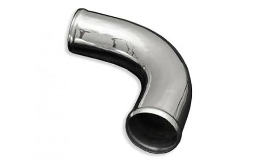 Aluminium bogen Alu-Bogen 90° Ladeluftkühler Turbo Alurohr Rohrbogen Pipe 30cm Lange (30mm)