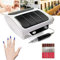 kangten Elektrischer Nagelfräser Set mit Absaugung, Profi Manikure Pedikure Set 220V Staubsauger Nagelfeile Staubabsaugung für Nagelstudio Tisch