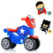 MOLTO| My 1st Cross Star Motorbike + 2 Schwimmhandschuhe | Motorradrennen im Gelände | sicheres und langlebiges Kinderspielzeug | fördert die gesunde Entwicklung | 18 bis 36 Monate