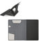 LHiDS Creative Folio 2.0 with Stand, Business Portfolio Resume, 3-in-1 Padfolio with Magnetic Accessories, Clipboard (Grey, A5 2.0)