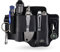 VIPERADE PJ36 - Fodero multiutensile, fodero in pelle, organizer tascabile EDC per uomo, fodero per Leatherman, porta torcia e portapenne, organizer per cintura EDC con portachiavi