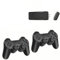 Consola de juegos retro inalámbrica, Plug & Play Video TV Game Stick con más de 10000 juegos integrados, 64G, 9 emuladores, salida HDMI 4K para TV con controladores inalámbricos duales de 2.4G