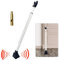LoCzek - Barra de seguridad ajustable y corrediza para puerta de patio con alarma, restrictor de puerta de seguridad resistente, bloqueo de puerta y ventana de seguridad para el hogar, apartamento,
