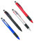 7PCS Multicolores à Stylo Bille Rétractable, Stylo À Bille Multifonction 3 Couleurs avec Stylet Tactile, Lot De 4 PièCes, Corps en MéTal, Design ÉLéGant pour ÉCriture Fluide Et Utilisation sur ÉCr