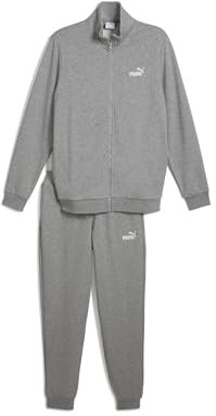PUMA Unisex ESS Sweat Suit TR Gestrickte Anzüge, Medium Gray Heather, XL