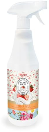 Prady - Ambientador Home Spray Fresa y Nata - 700ML - Aroma Dulce y Atractivo