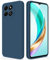 GiiYoon Cover per Honor X6b Custodia in Silicone, Custodia Antiurto Case Sottile in Silicone TPU con Strato Interno in Fibra e Protezione della Fotocamera, Blu