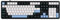 EPOMAKER AULA F108 Wireless Gaming Keyboard with 8000mAh Battery, US Layout Full Size Mechanical Keyboard with 108 Hot-Swappable Keys, RGB, for Mac/PC/Android (BlackWhiteBlue, Greywood V3)
