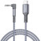 Elebase Aux Kabel für iPhone 16 16e 15 Pro Max 1.2M,USB C auf 90 Grad Winkel 3.5mm Aux Kabel,Typ-C auf 3.5mm Audio Klinken kabel für Car,iPad 10,Air Mini 6 7,Samsung Galaxy S25 S24 S23,Kindle Fire HD