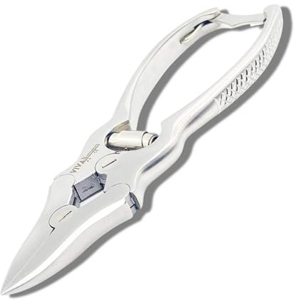 Toenail Clipper Cantilever Nipper Straight Blade Ingrown Nail Cutter Removal Podiatry Chiropody Pedicure Tool 16cm Long - Viva Instruments