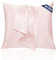 AliLeader Taie Oreiller 65x65 Satin - Similaire aux Taie d Oreiller en Soie Lot de 2, Prend Soin de Votre Peau et de Vos Cheveux, Housse Coussin Satin Protege Oreiller (Rose Pâle, 65x65cm)