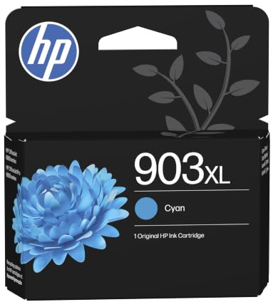 HP 903XL Cyan Original Druckerpatrone, hohe Reichweite