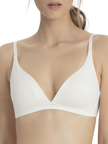 CALIDA Cate Triangel-Soft-BH mit Schale Damen, verstellbare Träger, mit Satinblende, bügellos