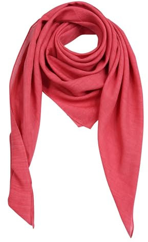 Superfreak Baumwolltuch - rosa - rosé - Melange-Look - quadratisches Tuch