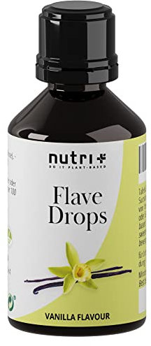 Flave Drops Vanille 30ml - Kalorienfreie Aromatropfen - Süßungsmittel Geschmackskonzentrat - Flavor Drops Vegan - Lebensmittelaroma Vanilla Flavour - Vanillearoma Made in Germany