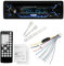 Autoradio Bluetooth Panel Desmontable 1 DIN 12V Radio para Coche Radio FM estéreo MP3 Bluetooth CD VCD Receptor Multimedia USB para Coche MP3 SD