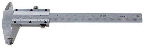 JENOR Mini pied à coulisse 0–100 mm Jauge de poche en acier inoxydable