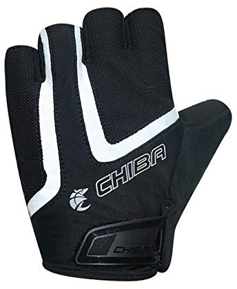 Chiba Gel Air Reflex Fahrrad Handschuhe kurz schwarz 2021: Größe: L (9)