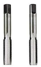 KRINO 10003 MASCHI A MANO SERIE 2 PEZZI FILETTATURA METRICA PASSO GROSSO E FINE-M 10x1